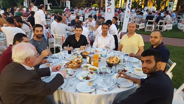 Ünsallar Parke iftar geleneğini sürdürdü