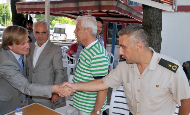 Silivri protokolü bayramlaştı