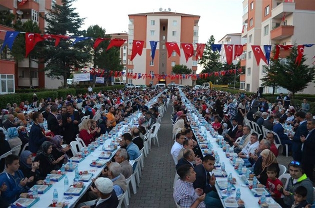 Şehit Emre Sarıtaş için iftar verildi!