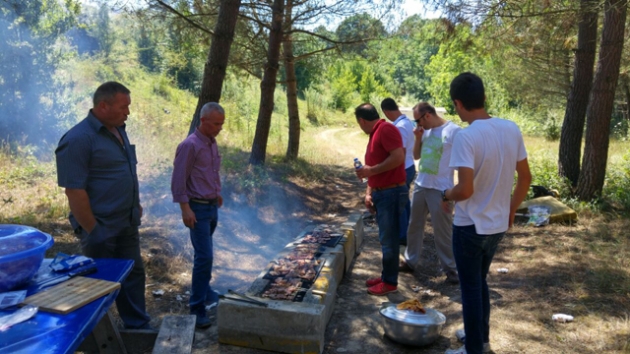 Sayalar'ın şampiyonluk sevinci