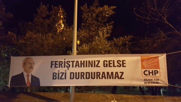 CHP Silivri 'Feriştahınız gelse...' dedi