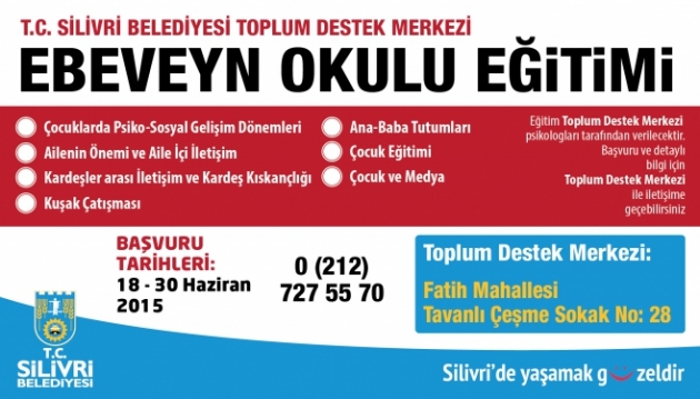 Anne-Babalar haydi okula!