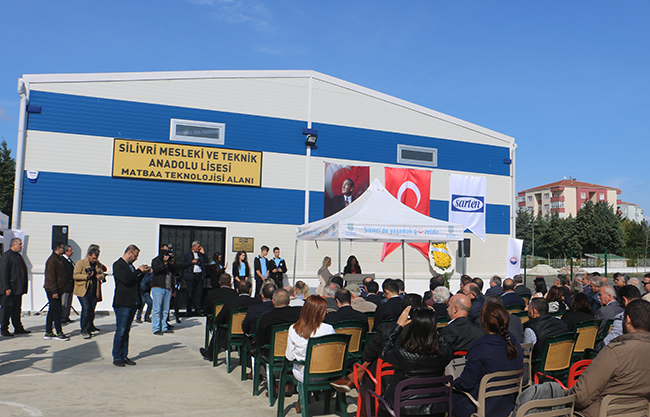 Silivri Sarten'den eğitime büyük destek!