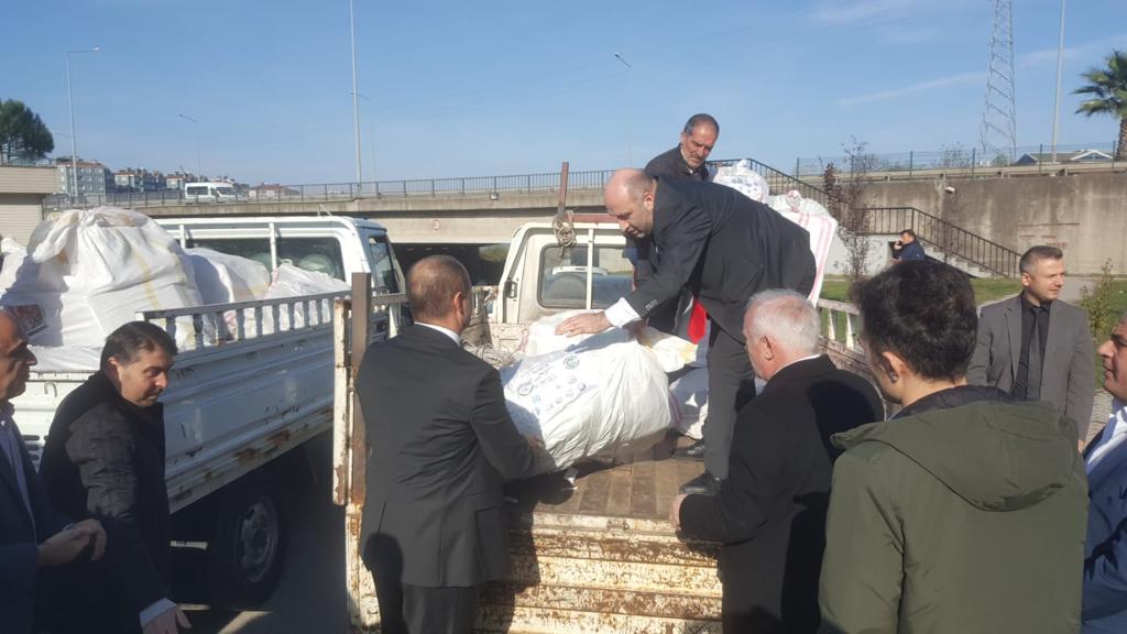 Silivri'den Samsun'a şefkat eli