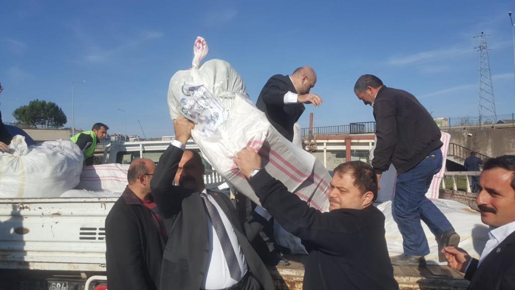 Silivri'den Samsun'a şefkat eli