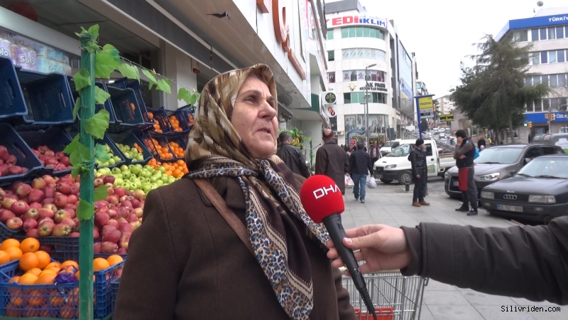 Silivrililer ücretli poşet uygulamasını yorumladı