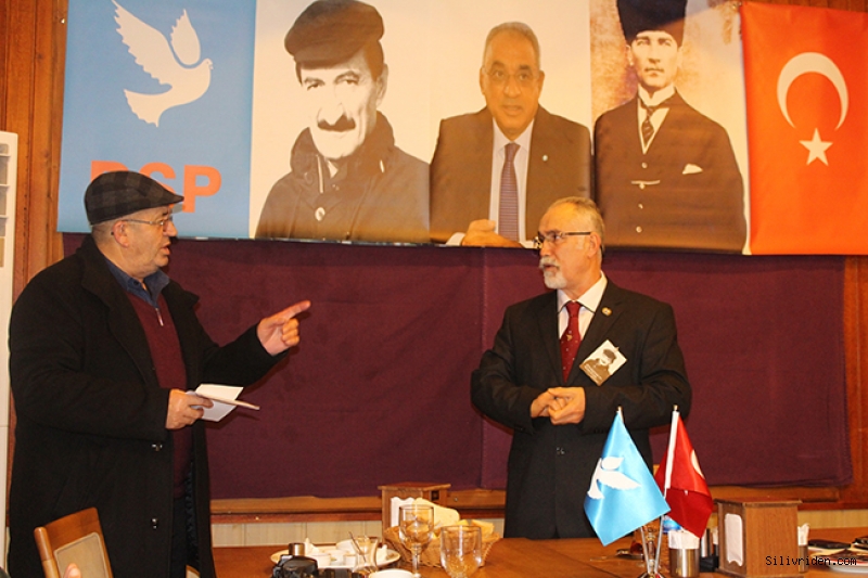 Dertop, 'DSP olarak Silivri'de aday çıkaracağız'