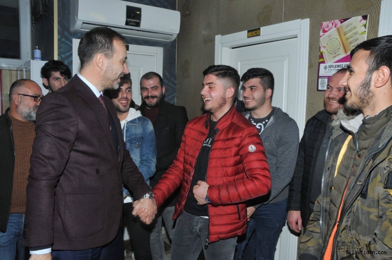 Volkan Yılmaz'a coşkulu karşılama