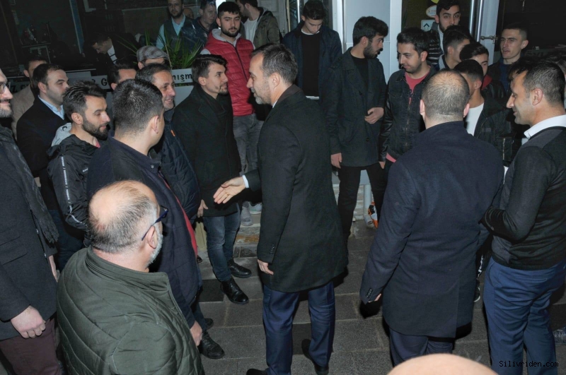 Volkan Yılmaz'a coşkulu karşılama
