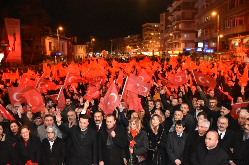 Silivri'de 14 Şubat coşkusu