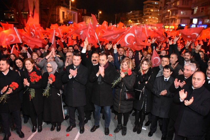 Silivri'de 14 Şubat coşkusu