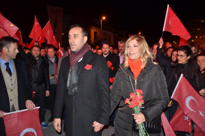 Silivri'de 14 Şubat coşkusu
