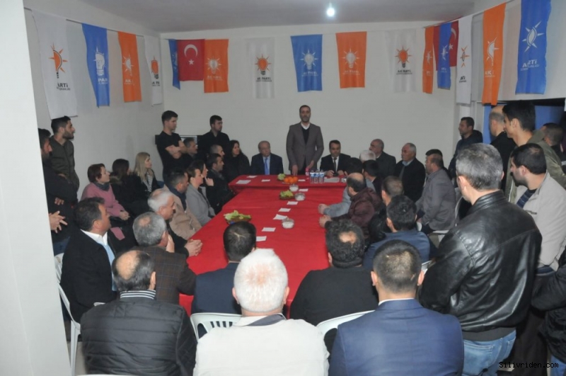 Volkan Yılmaz Gümüşyaka Seçim İrtibat bürosunu ziyaret etti