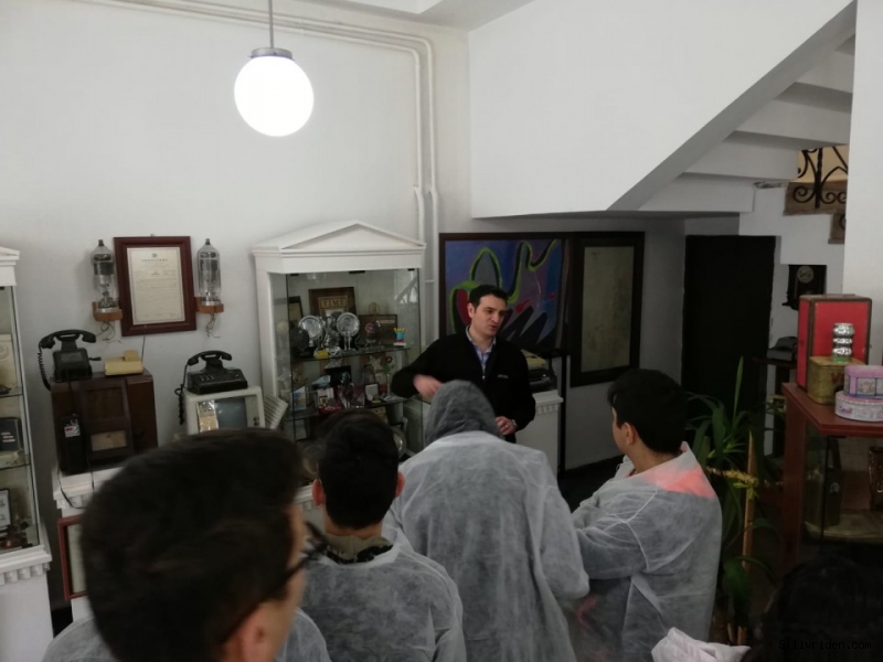 Tarım lisesi öğrencileri inceleme gezisinde