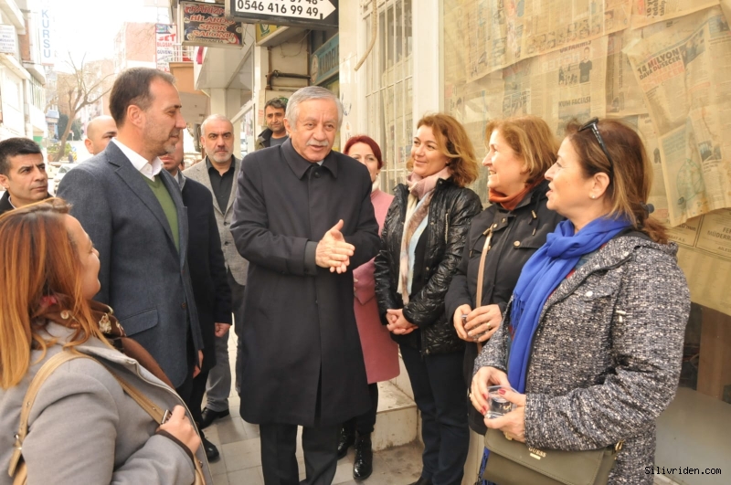 Celal Adan, Volkan Yılmaz'a destek için geldi