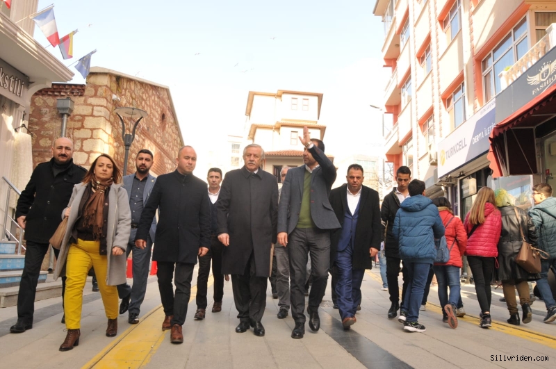 Celal Adan, Volkan Yılmaz'a destek için geldi