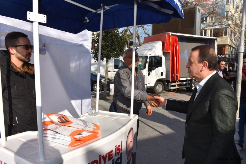 Çarşı esnaflarından Işıklar'a yakın ilgi