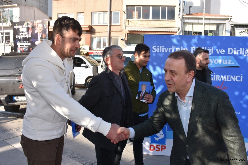 Çarşı esnaflarından Işıklar'a yakın ilgi
