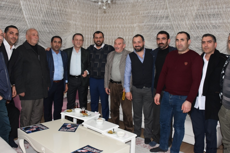 Işıklar ev ziyaretlerinde hemşerileriyle buluşuyor