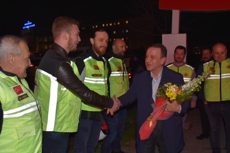 Silivri Motosiklet Kulübü'yle buluştu