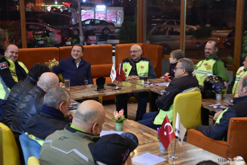 Silivri Motosiklet Kulübü'yle buluştu