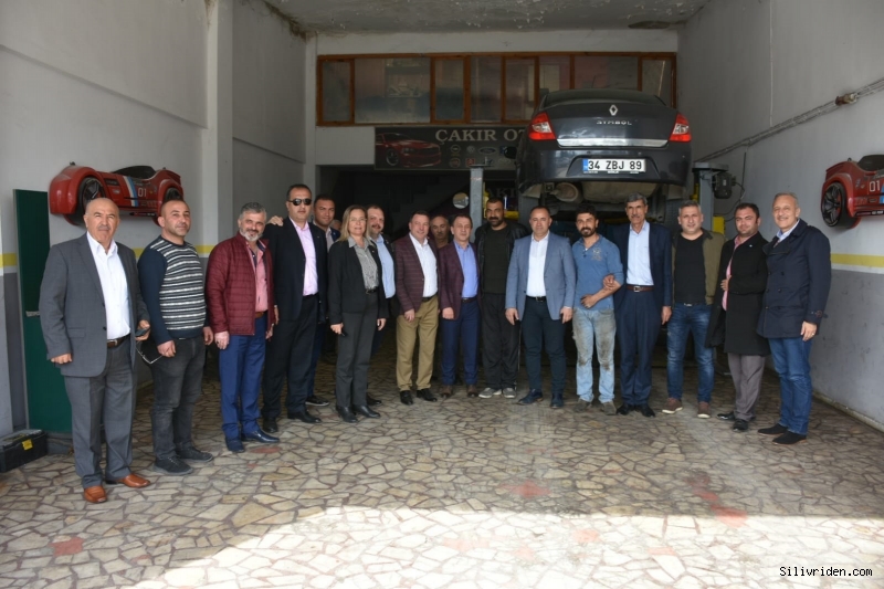 Işıklar, Sanayi Sitesi esnafına bol kazanç diledi