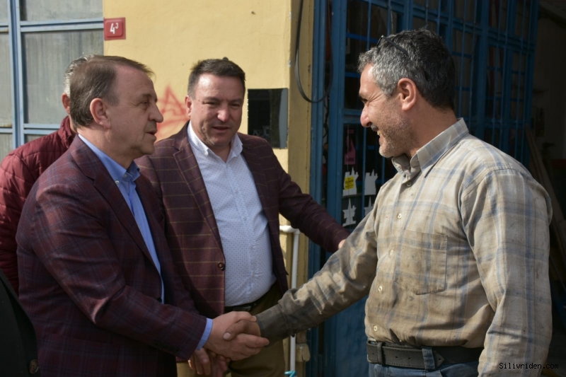 Işıklar, Sanayi Sitesi esnafına bol kazanç diledi