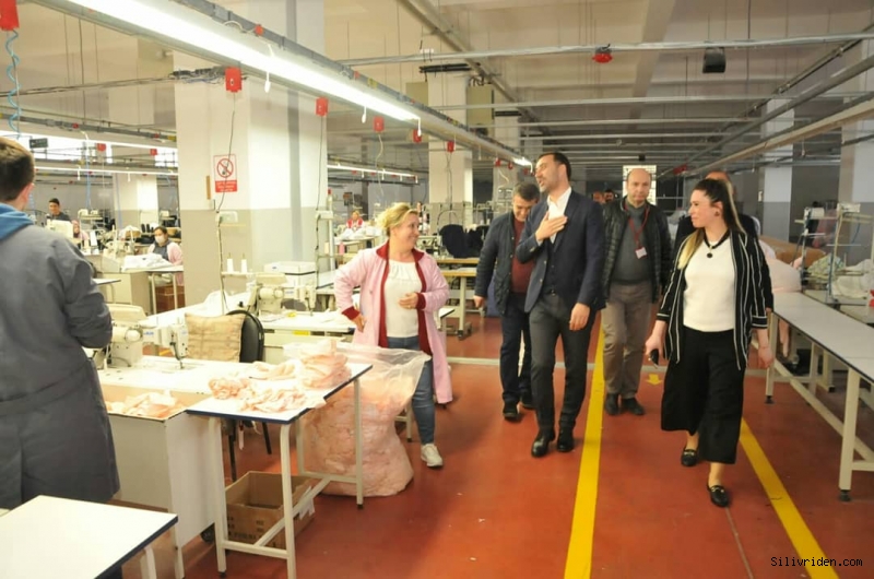 Fabrika personeli Yılmaz'ı çok sevdi