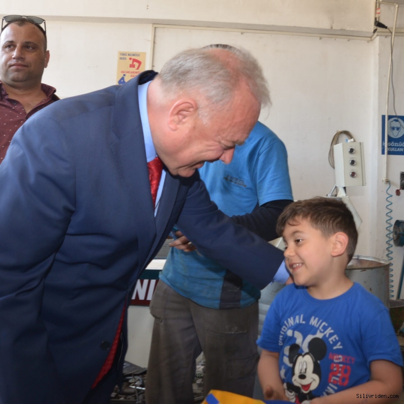 Esnaftan Değirmenci'ye sıcak karşılama