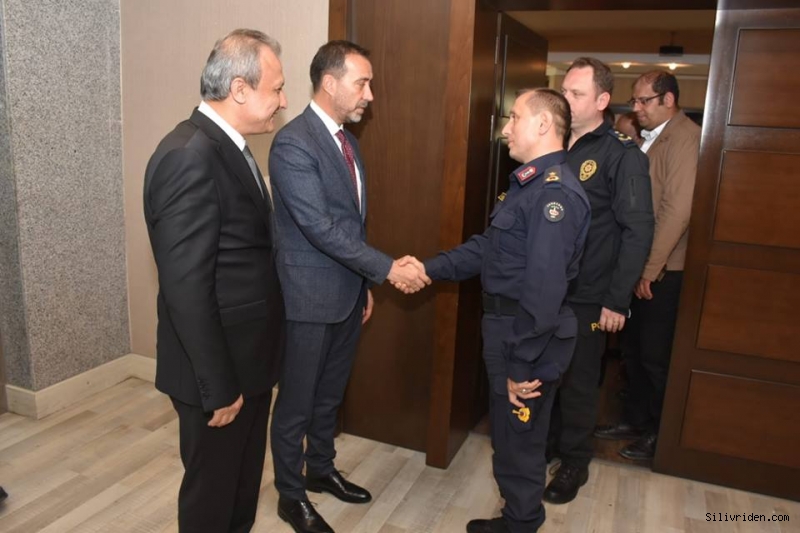 Kaymakam Partal'dan Başkan Yılmaz'a hayırlı olsun ziyareti