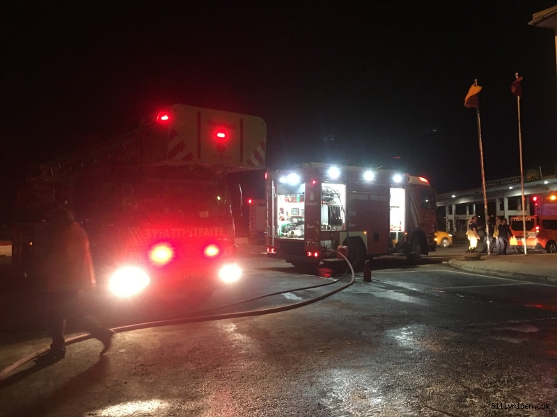 Silivri'de trafo patladı