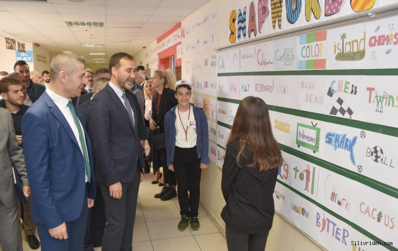 Ertuğrul Gazi Ortaokulu Kütüphanesi Açıldı