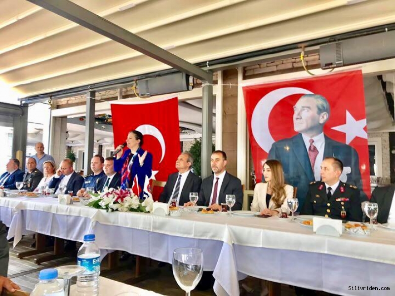 Silivri'de protokol bayramlaşması