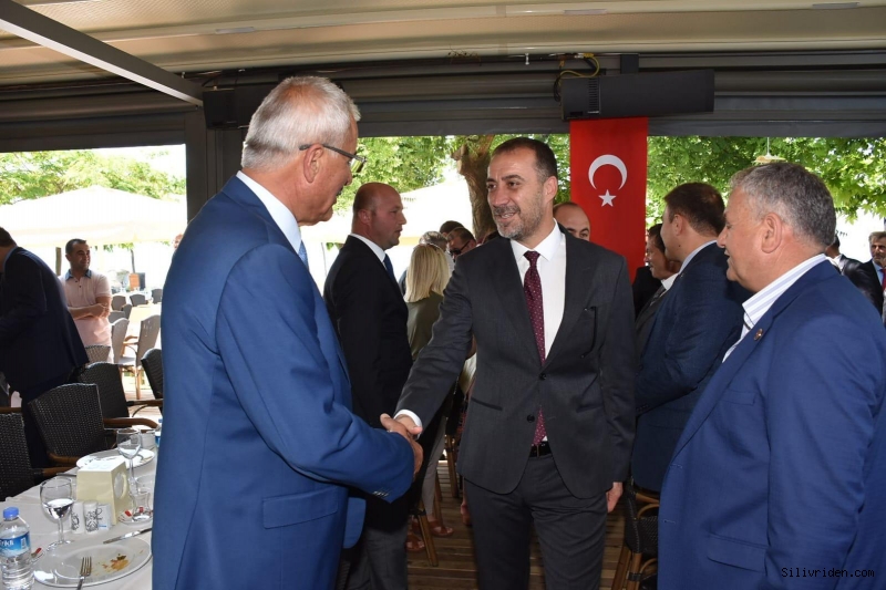 Silivri'de protokol bayramlaşması