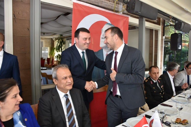Silivri'de protokol bayramlaşması