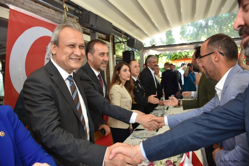 Silivri'de protokol bayramlaşması
