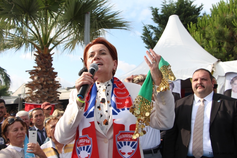 Meral Akşener Silivri’de destek istedi