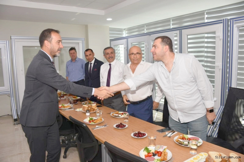 Başkan Yılmaz sanayicilerle buluştu