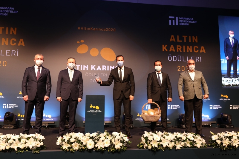 Silivri Belediyesi ilk kez  tarım ödülüne layık görüldü