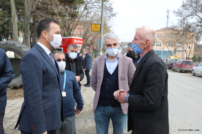 Başkan Yılmaz, Kavaklı'da vatandaşlarla görüştü!