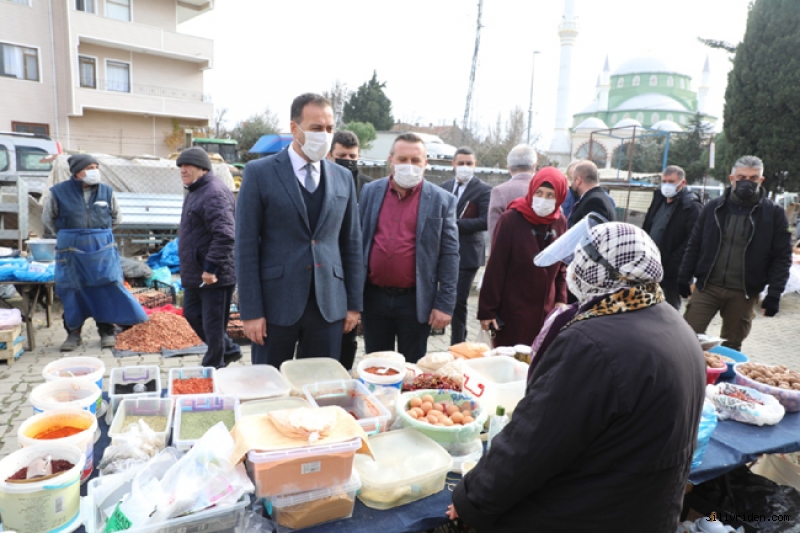 Başkan Yılmaz, Kavaklı'da vatandaşlarla görüştü!