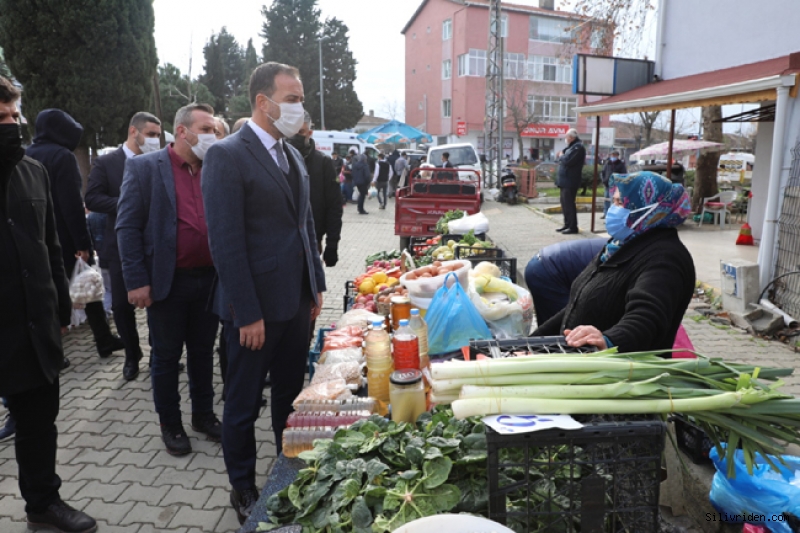 Başkan Yılmaz, Kavaklı'da vatandaşlarla görüştü!