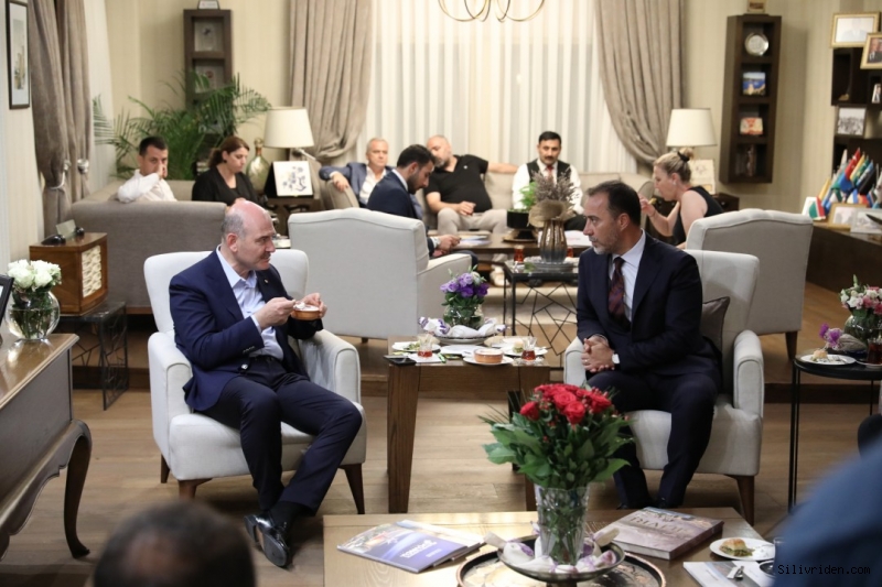 Bakan Soylu, Silivri'deydi