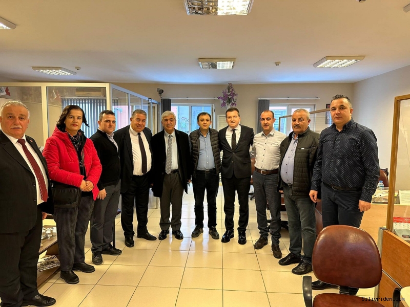 Balcıoğlu protokol ziyaretlerini sürdürüyor