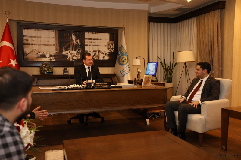 Balcıoğlu, siyasi misafirlerini ağırladı