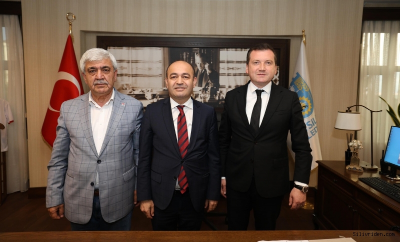 Balcıoğlu, siyasi misafirlerini ağırladı