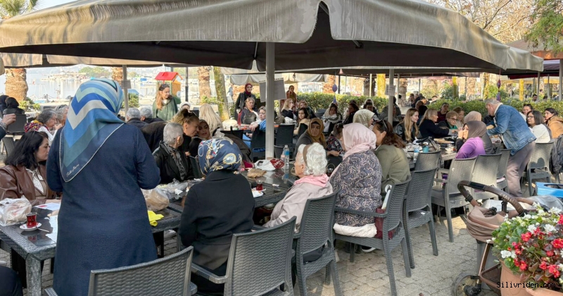 Silivri Kadınları sahilde buluştu