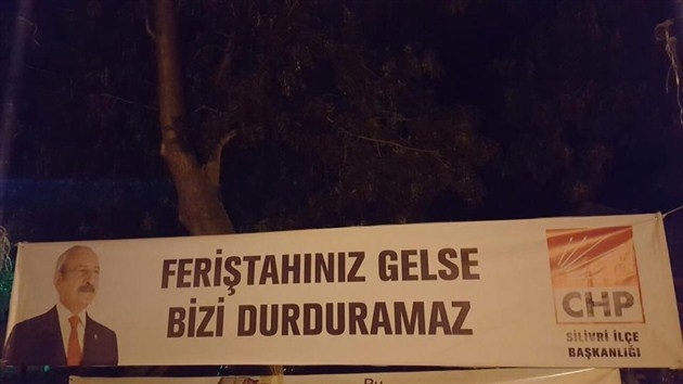 CHP Silivri 'Feriştahınız gelse...' dedi