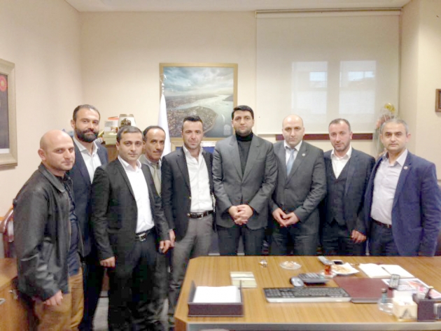 Samsunlulardan AK Parti İstanbul'a ziyaret
