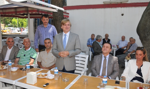 Silivri protokolü bayramlaştı